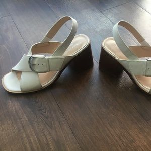 White Kate Spade Sandals